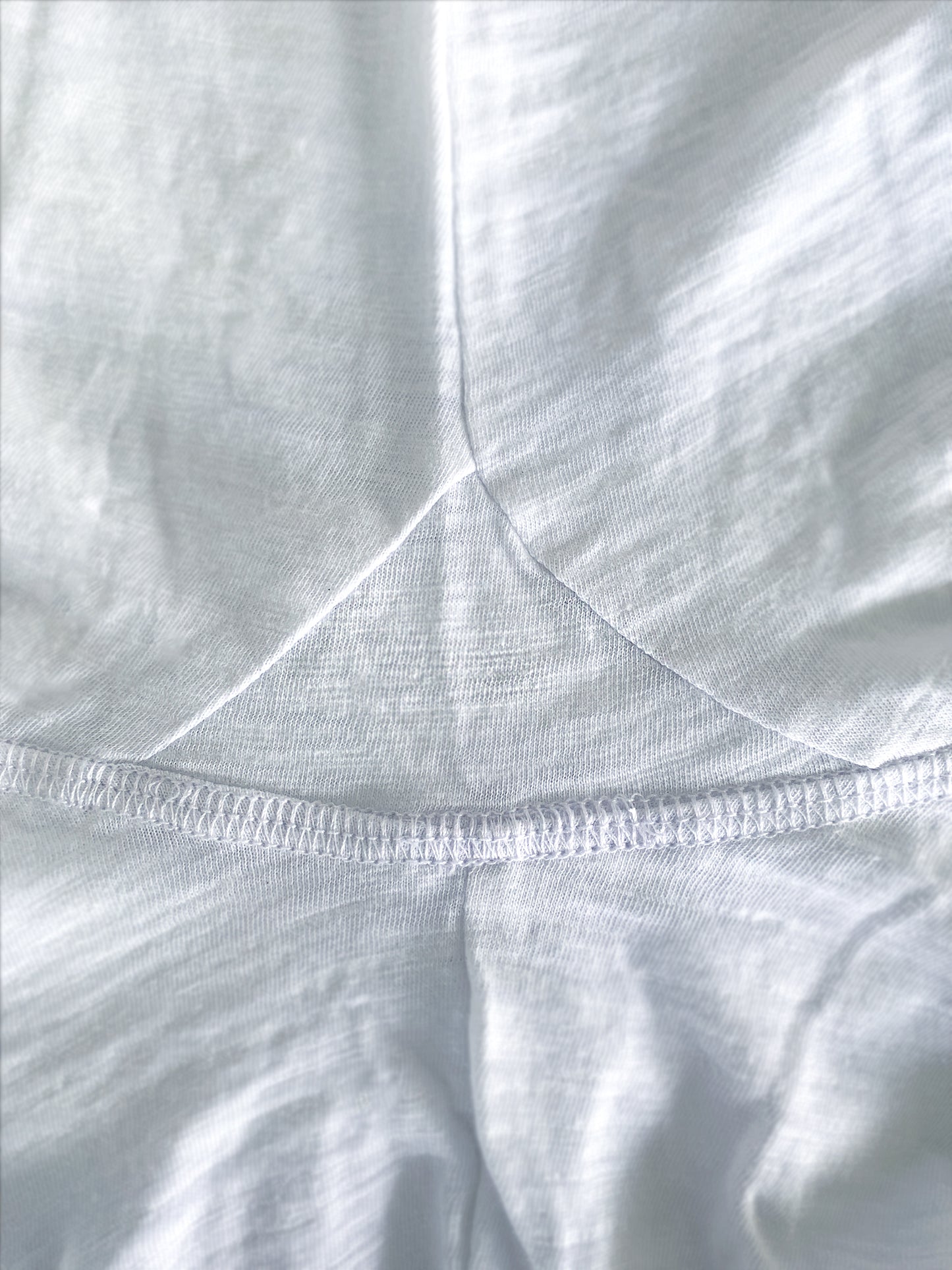 "Race Tee" in White