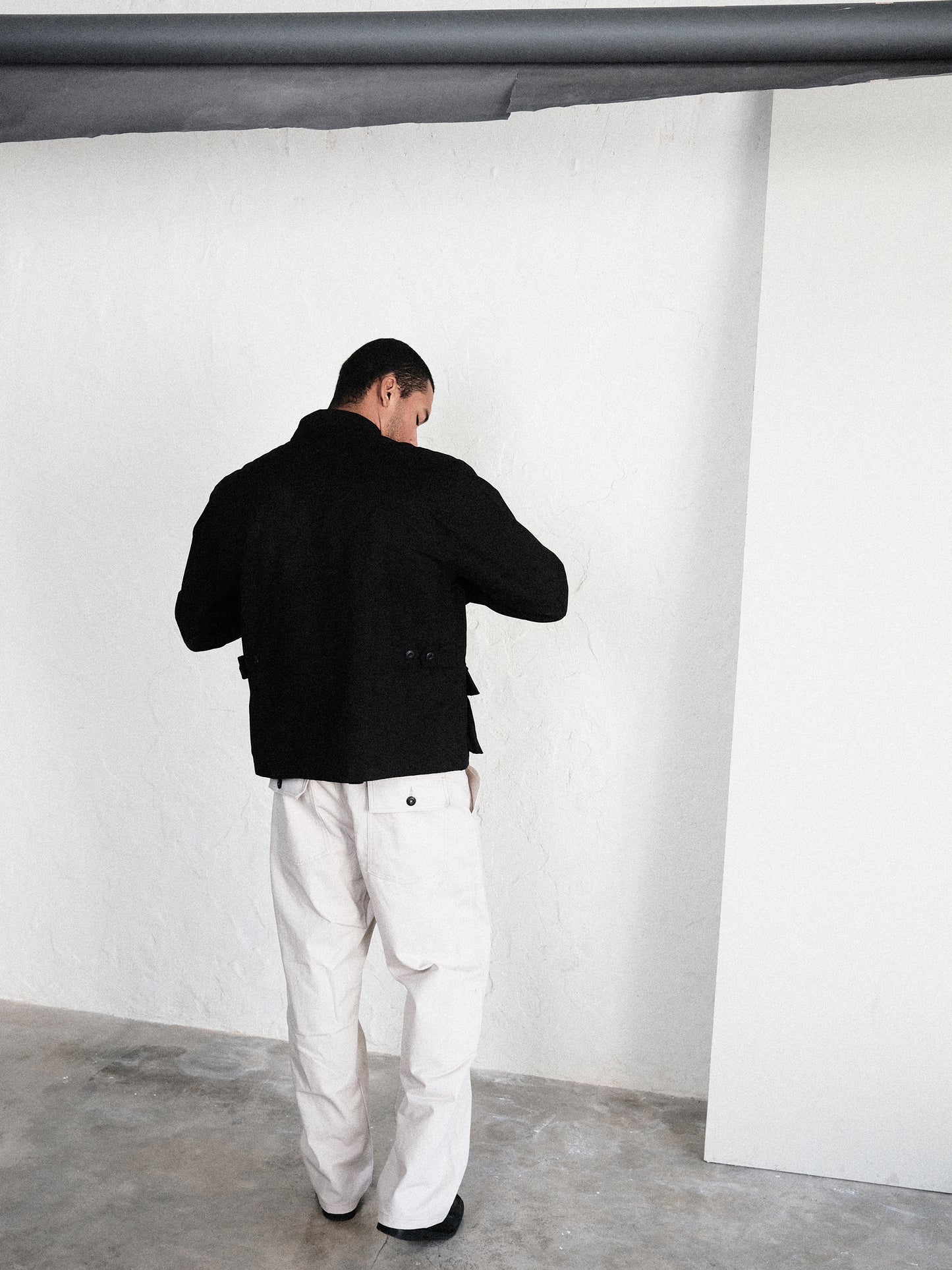 "Fatigue Pant" in Cream