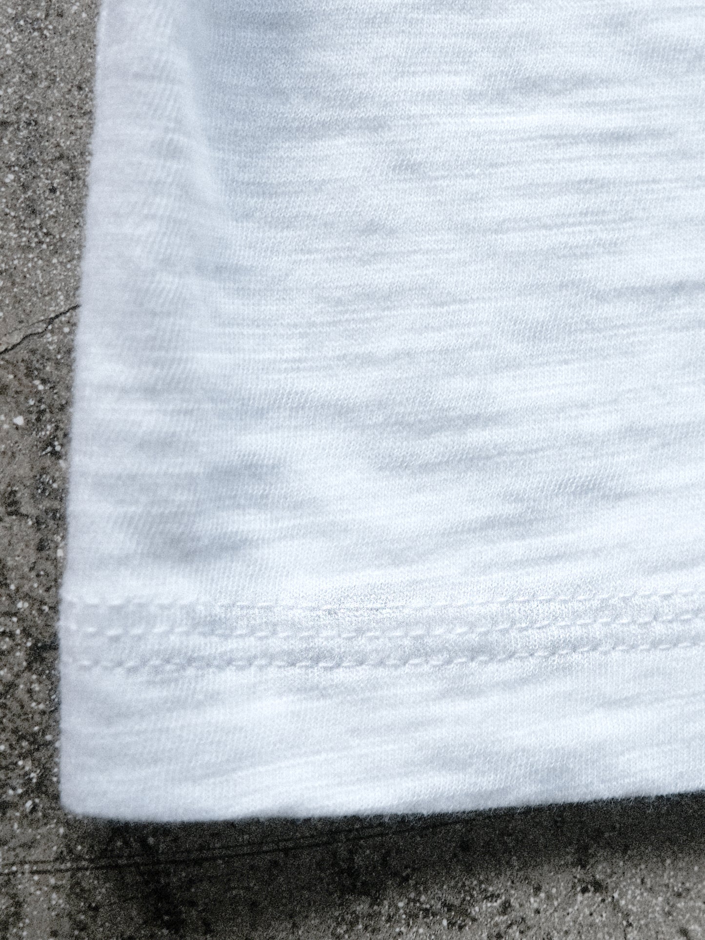 "Race Tee" in White