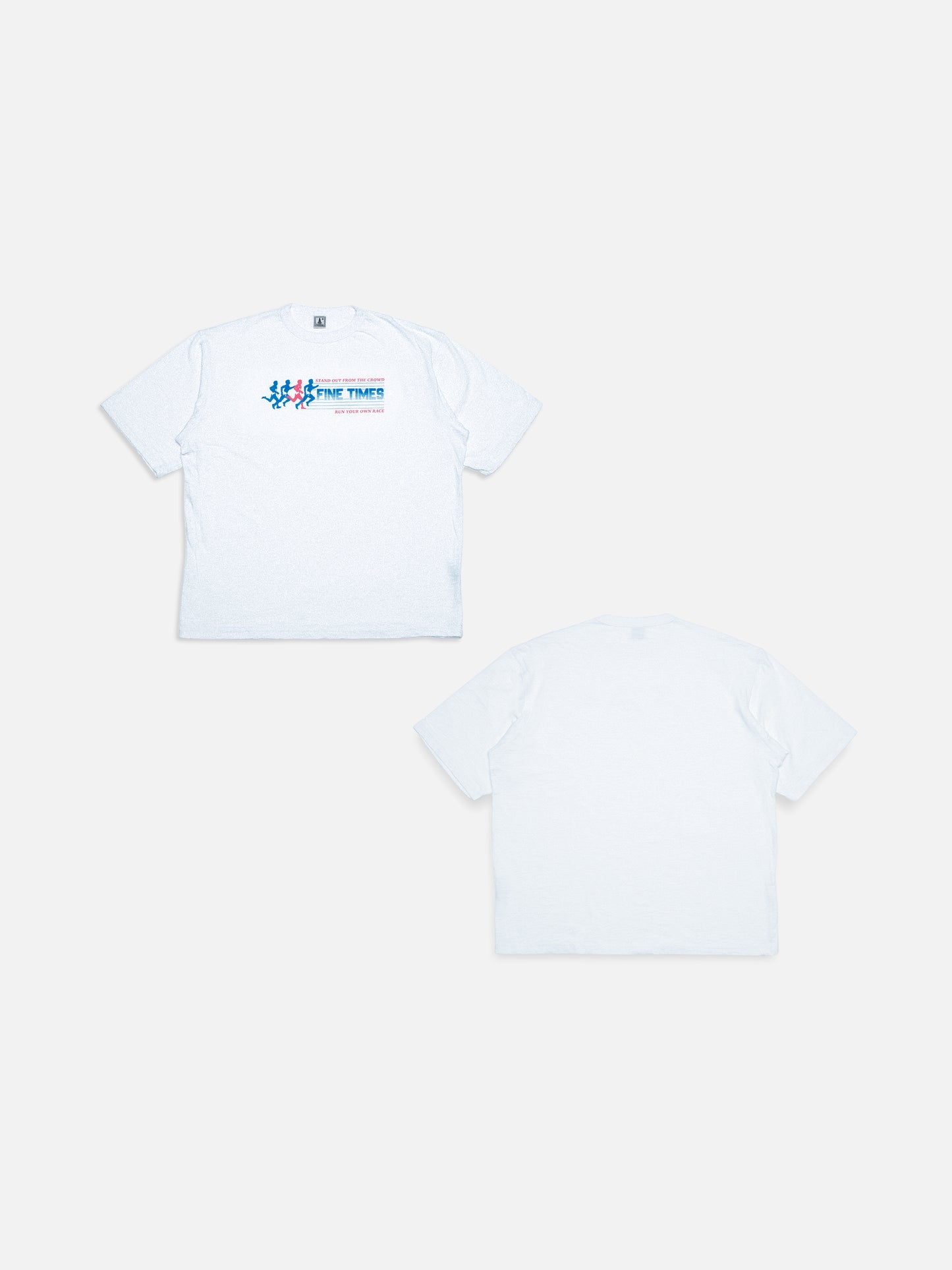 "Race Tee" in White