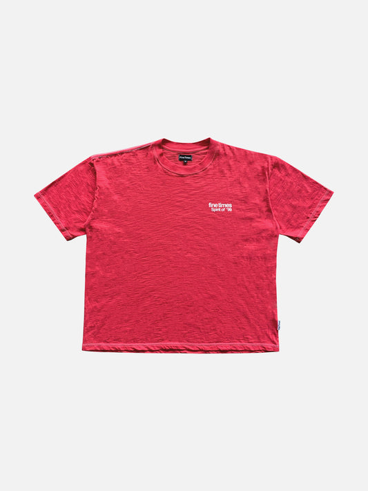 "Spirit Tee" in Red