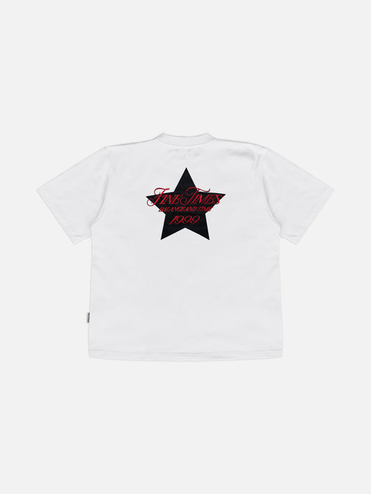 "Star Tee" in White