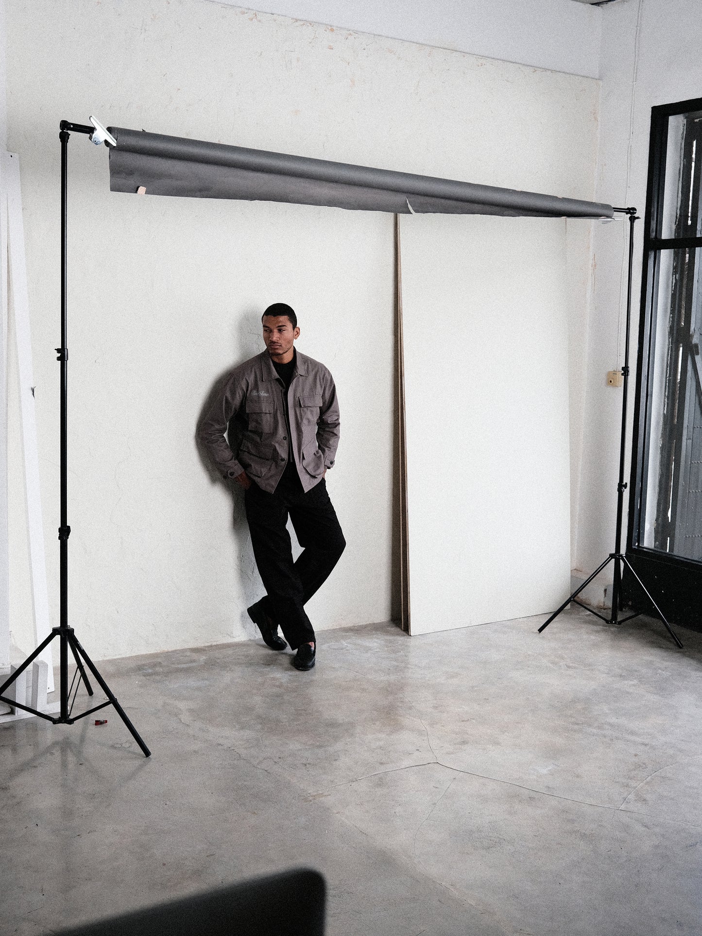 "Field Jacket" in Grey
