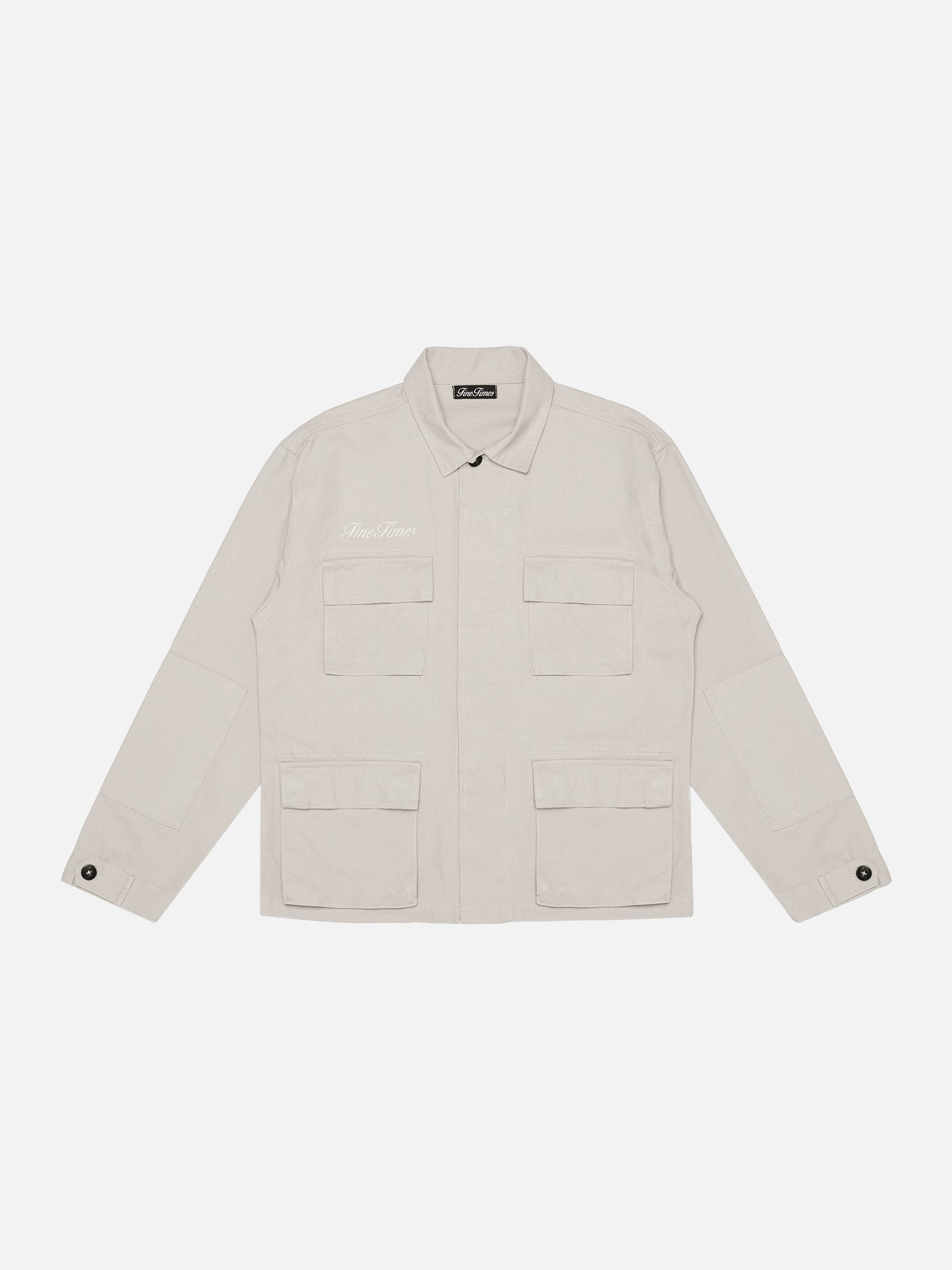 "Field Jacket" in Cream
