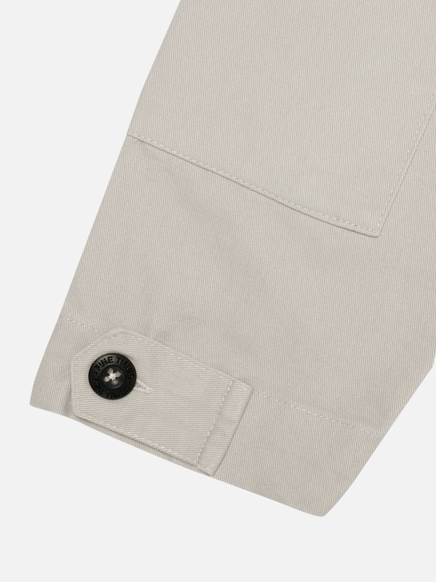 "Field Jacket" in Cream