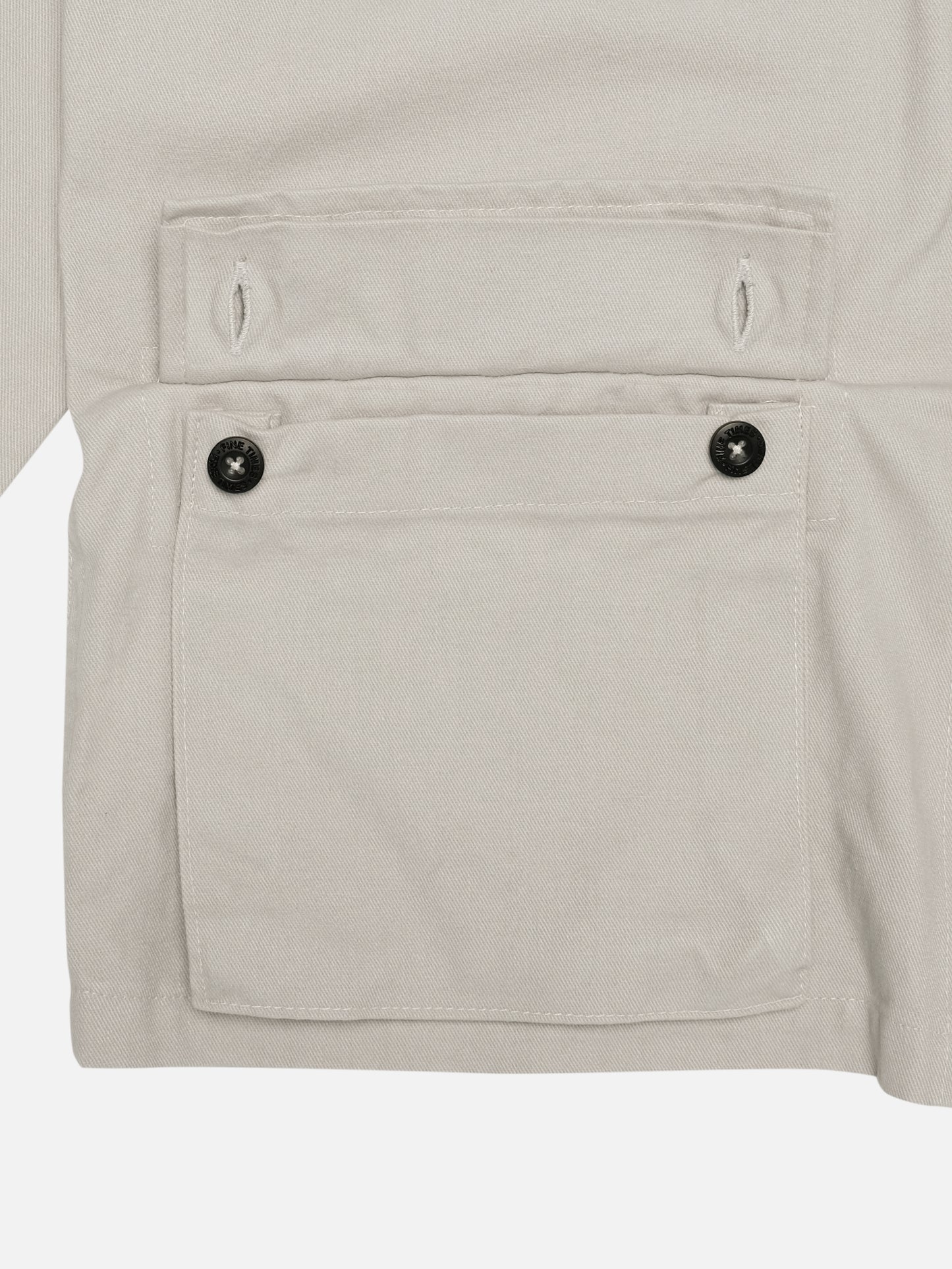 "Field Jacket" in Cream