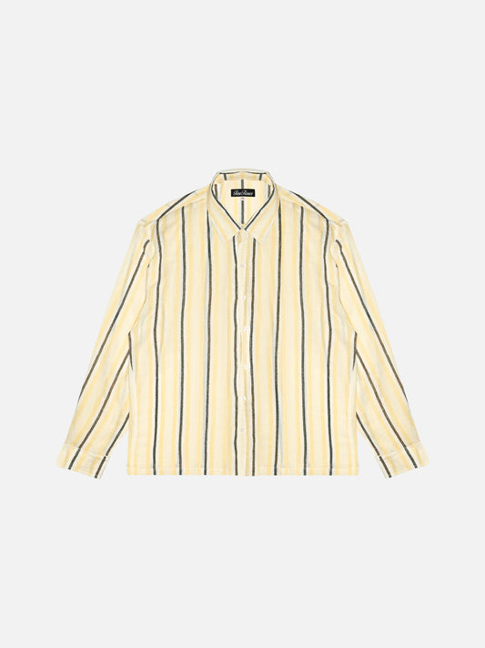 "Summer Shirt" in Yellow Pinstripe